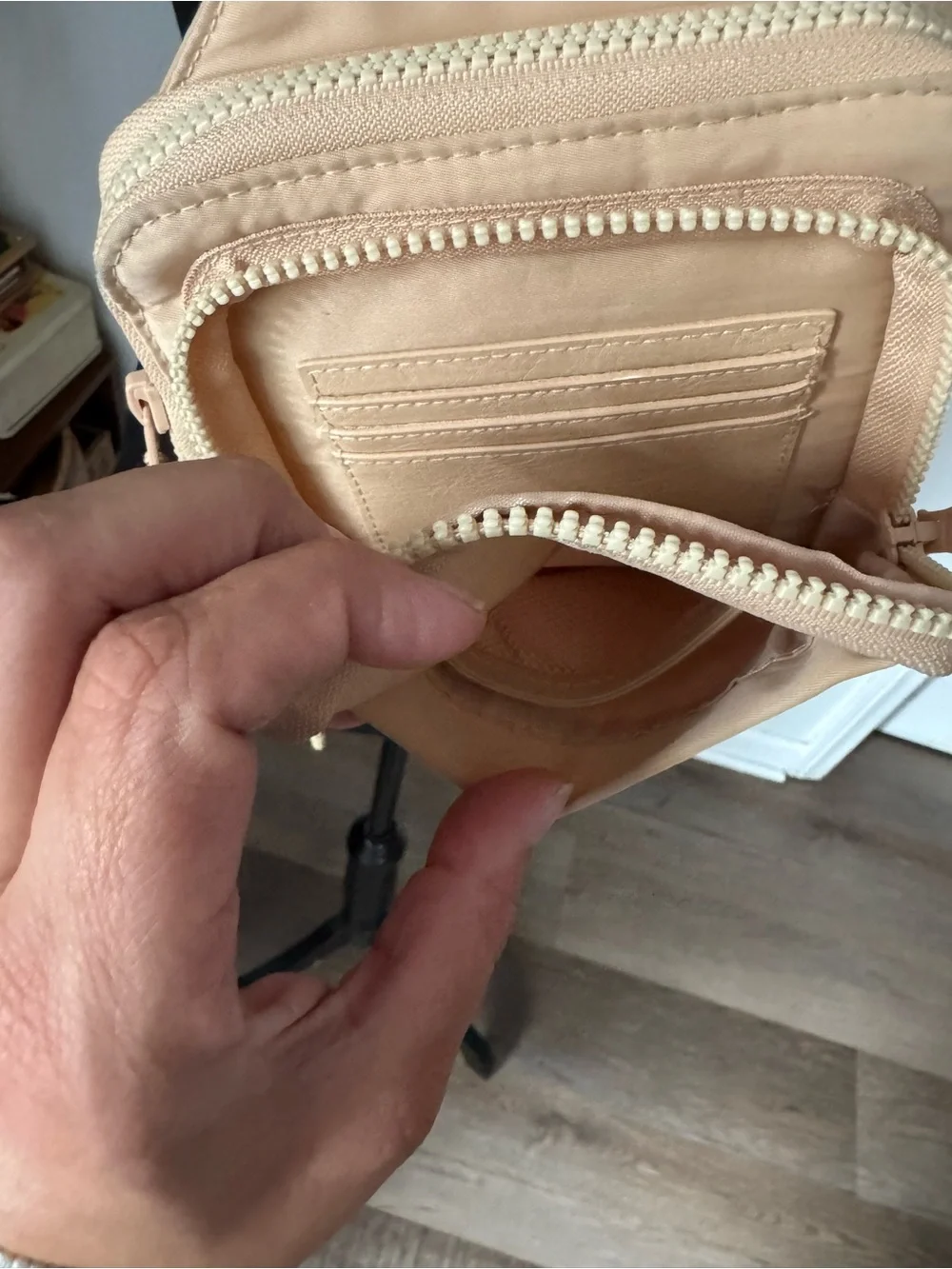 BEIS The Sport Sling in Beige